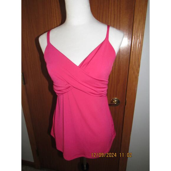 Small Dressy Tank Top – Electric Pink Perfection - Picture 1 of 4